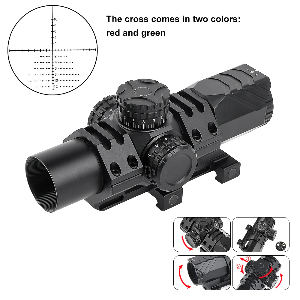 3×25 Scope Red/Green Reticle - Image 2