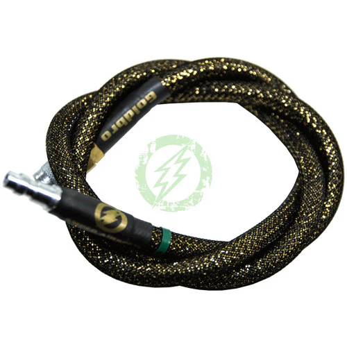 Amped Airsoft | Premium Weave Amped Line | HPA Line -  GOLD BLACK