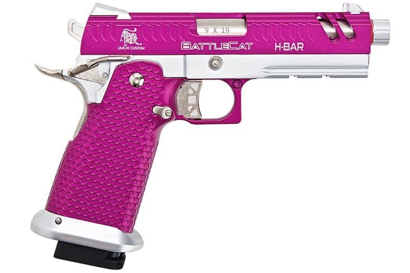 Army Armament R610-3 Lim-Cat Style 4.3 Hicapa GBB Airsoft Pistol Purple - Image 2