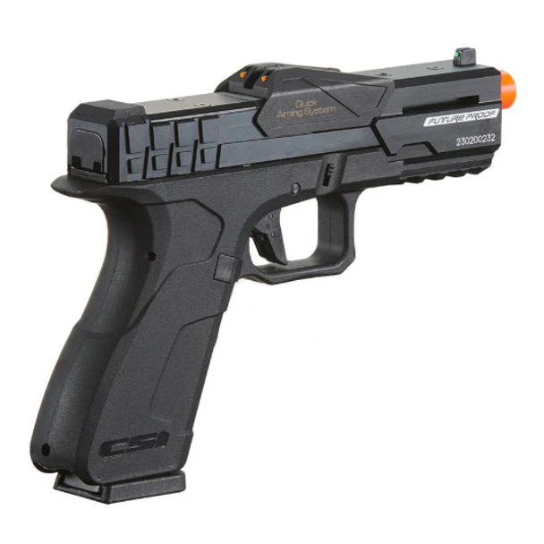 Poseidon CSI XG8 GBB Airsoft Pistol Black - Image 2