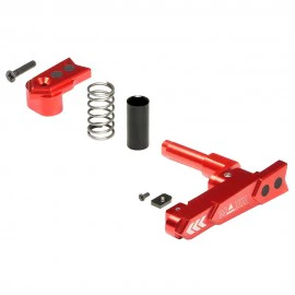 CNC Aluminum Advanced Magazine Release (Style A) Black/ Blue/ Red/ Dark Earth - Image 4