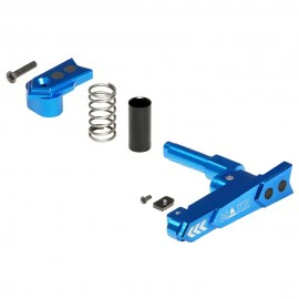 CNC Aluminum Advanced Magazine Release (Style A) Black/ Blue/ Red/ Dark Earth - Image 5