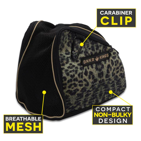 Bunkerkings Supreme Goggle Bag - Royal Black - Image 4