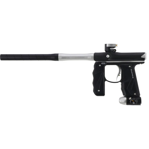Empire Mini GS Paintball Gun w/ 2pc Barrel - Black/Silver