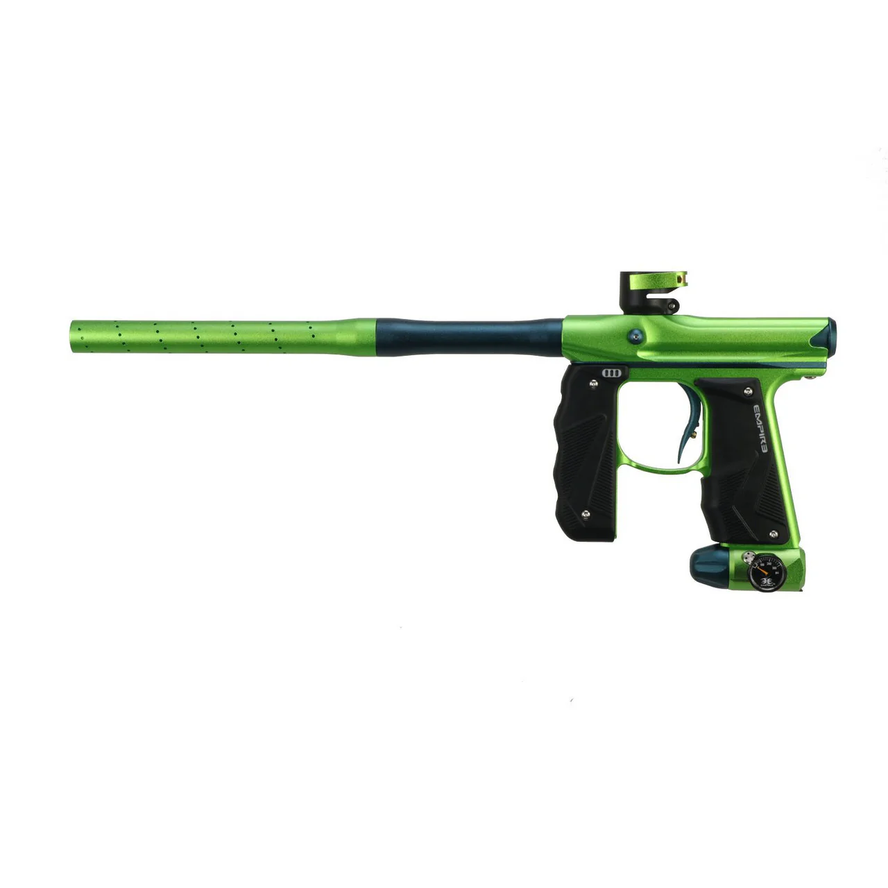Empire Mini GS Paintball Gun w/ 2pc Barrel - Green/Aqua