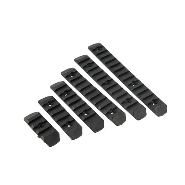 KeyMod Polymer Rail Set 6 pcs Black