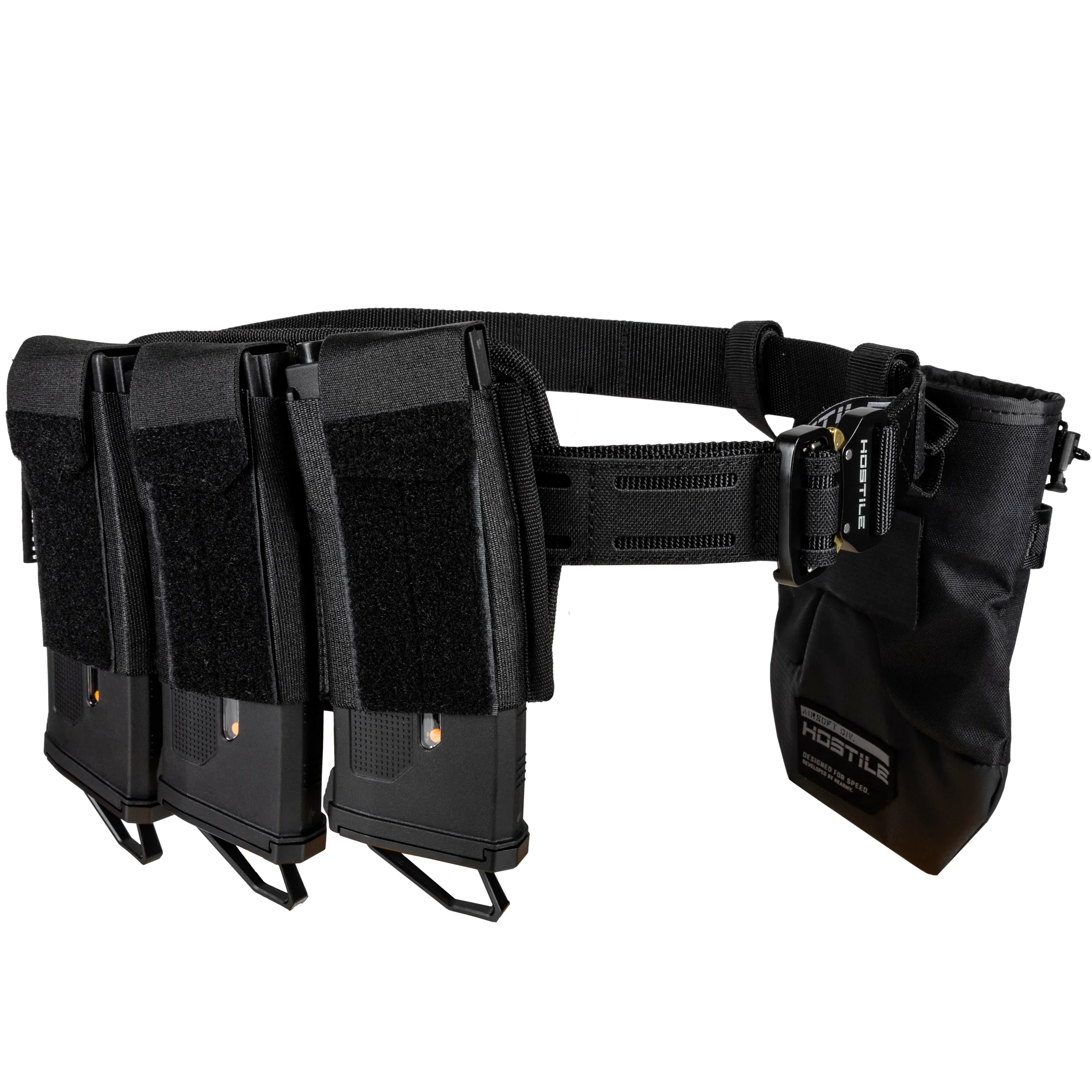 HK Army Hostile LTS Quick Click Molle Belt - Black - Image 3