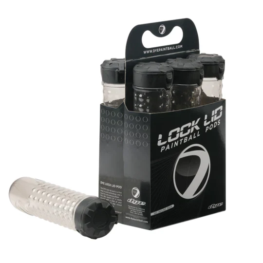 DYE LOCK LID PODS 6PK - SMOKE
