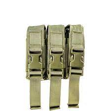 HSGI Modular Triple Pistol mag Pouch MOLLE - Image 2