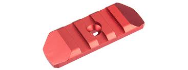 Atlas Custom Works 3-Slot KeyMod Rail - RED