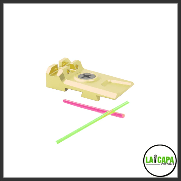 LA Capa Customs Lightweight 5.1 Fiber Optic Rear Sight for Hi Capa - Image 10