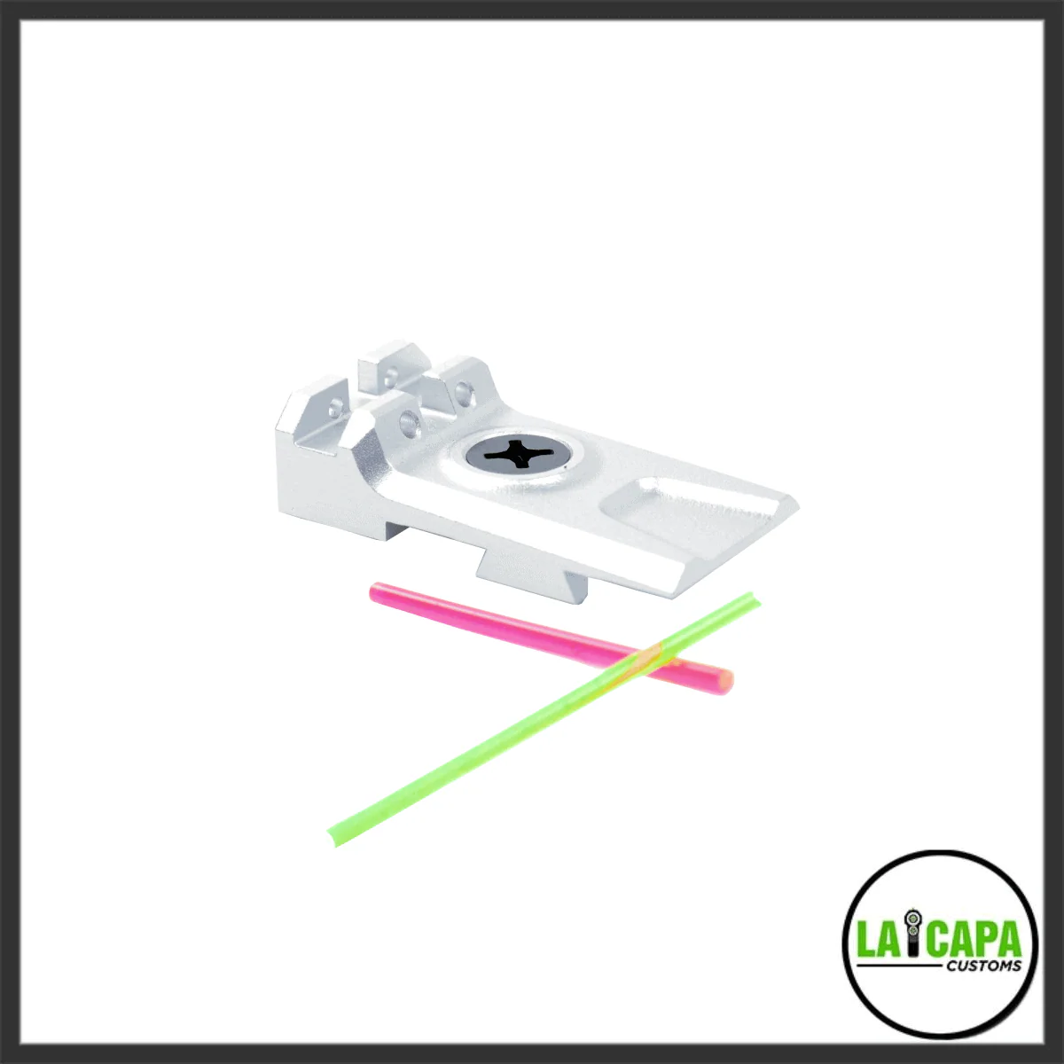 LA Capa Customs Lightweight 5.1 Fiber Optic Rear Sight for Hi Capa - Image 12