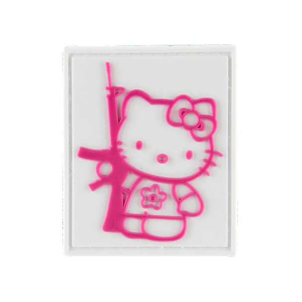 Morale Patch - G-Force Kitty with Rifle PVC