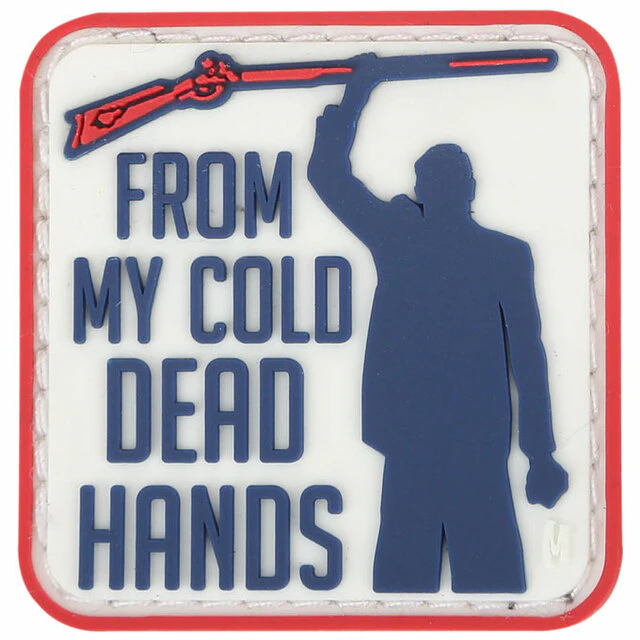 "From My Cold Dead Hands" PVC Morale Patch - Full Color