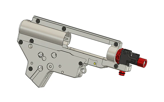 Retro Arms CNC Split Gearbox V2 with int. Hop Up Chamber (8mm) - QSC