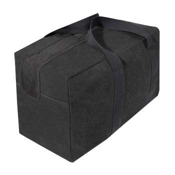 ROTHCO CANVAS PARACHUTE CARGO BAG - BLACK