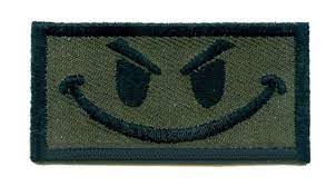 Matrix "Funny" Hook and Loop Patch (Color: OD Green)