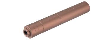 Lancer Tactical 195mm Aluminum Dot Mock Suppressor (Coyote Brown)