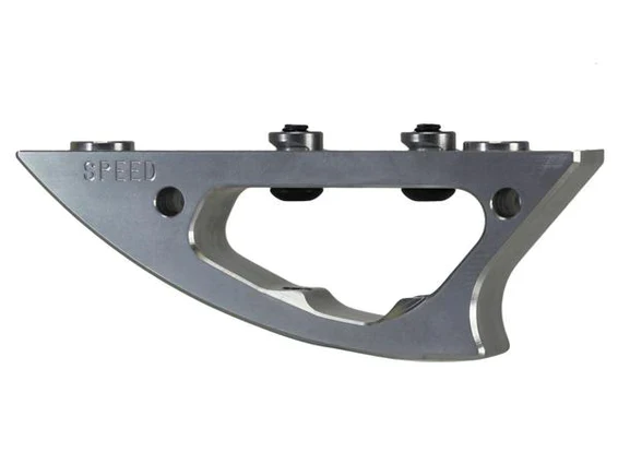 Speed Airsoft CNC KeyMod "SHARK"  Foregrip in Black Silver Red - Image 2