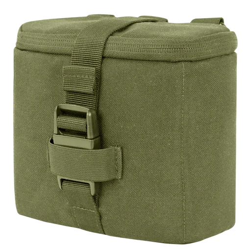 BINOCULAR POUCH green - blk