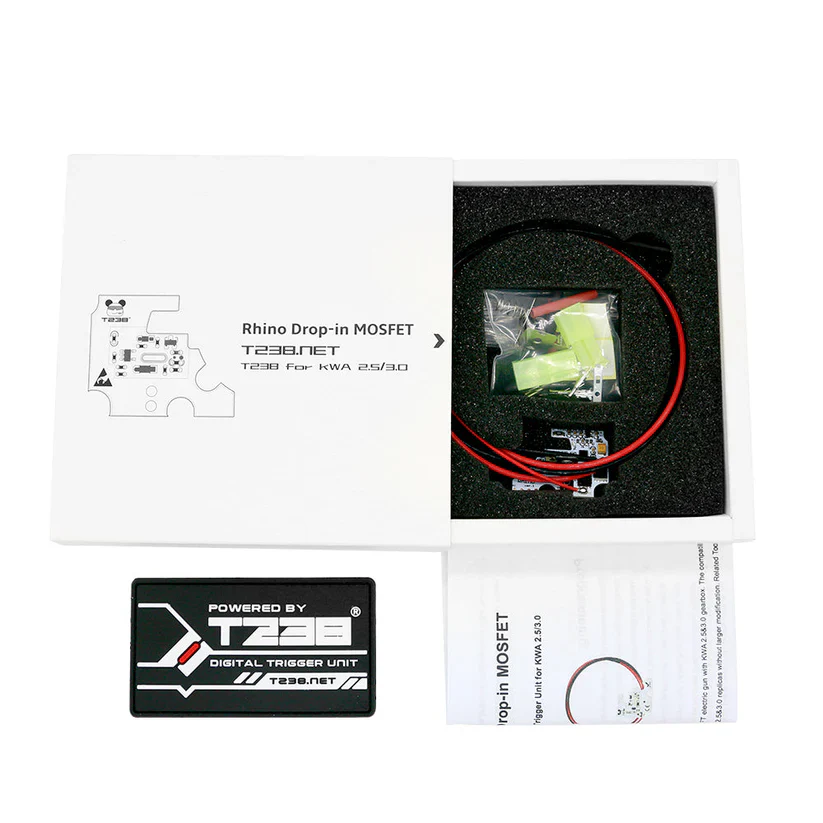 T238 Rhino Programmable ETU MOSFET Active Braking Overheat Protection For AIRSOFT KWA 2.5/3.0 - Image 2
