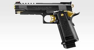 Tokyo Marui Hi-Capa HICAPA 5.1 Gold Match Gas Blowback Pistol
