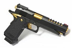 Tokyo Marui Hi-Capa HICAPA 5.1 Gold Match Gas Blowback Pistol - Image 2