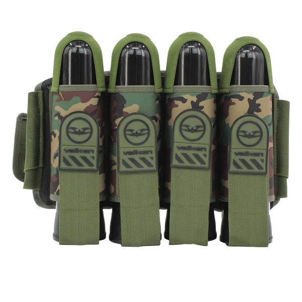 Valken Alpha 4 Paintball Harness - Camo Green