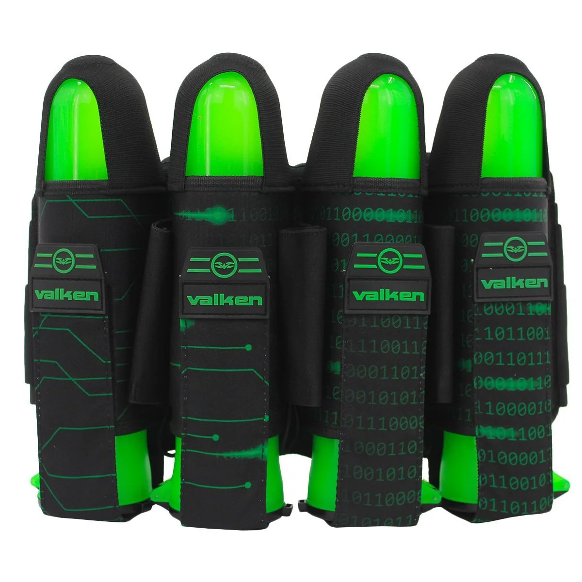 Valken Fate GFX 4+3 Paintball Harness - Green Matrix