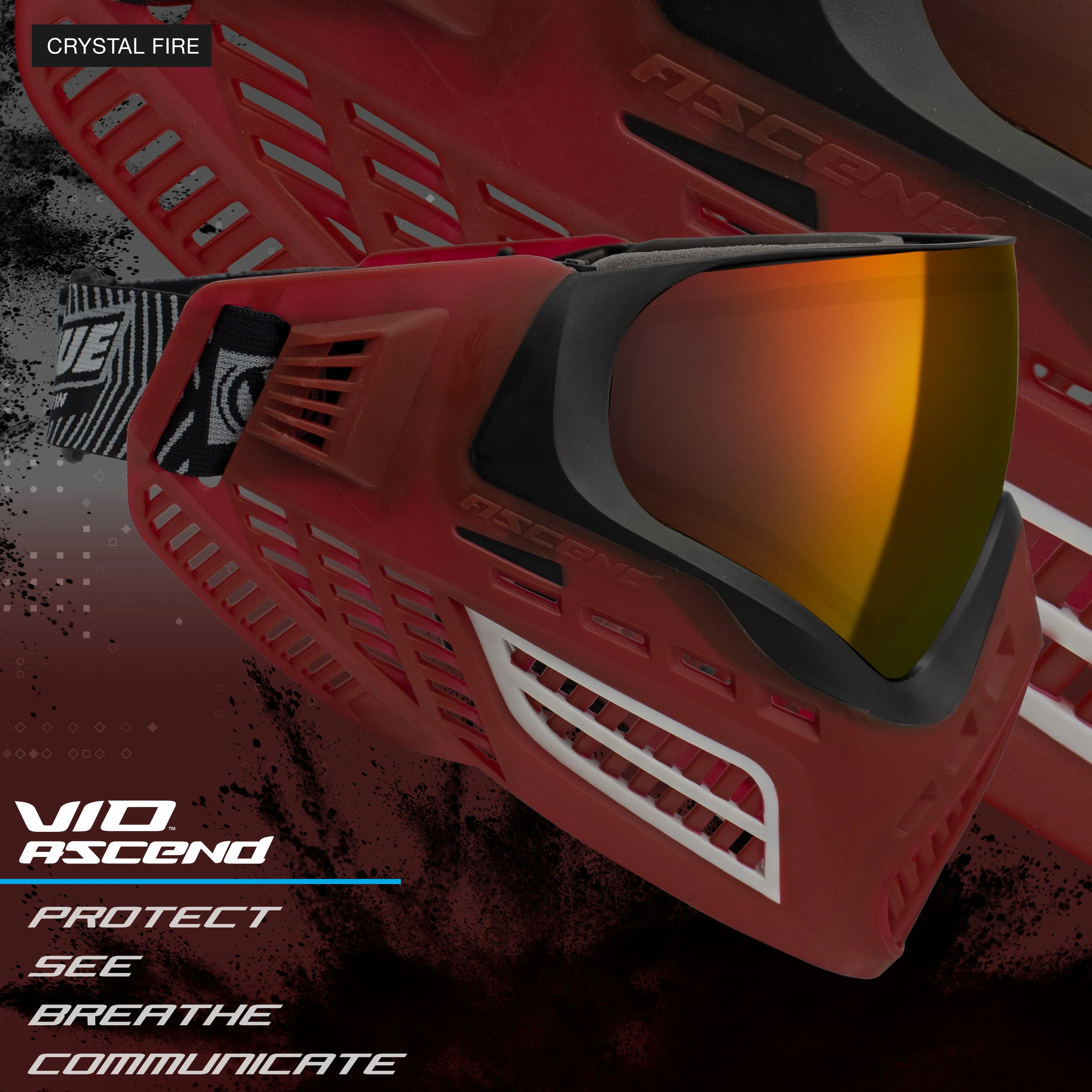 Virtue VIO Ascend Goggle - Crystal Fire - Image 2