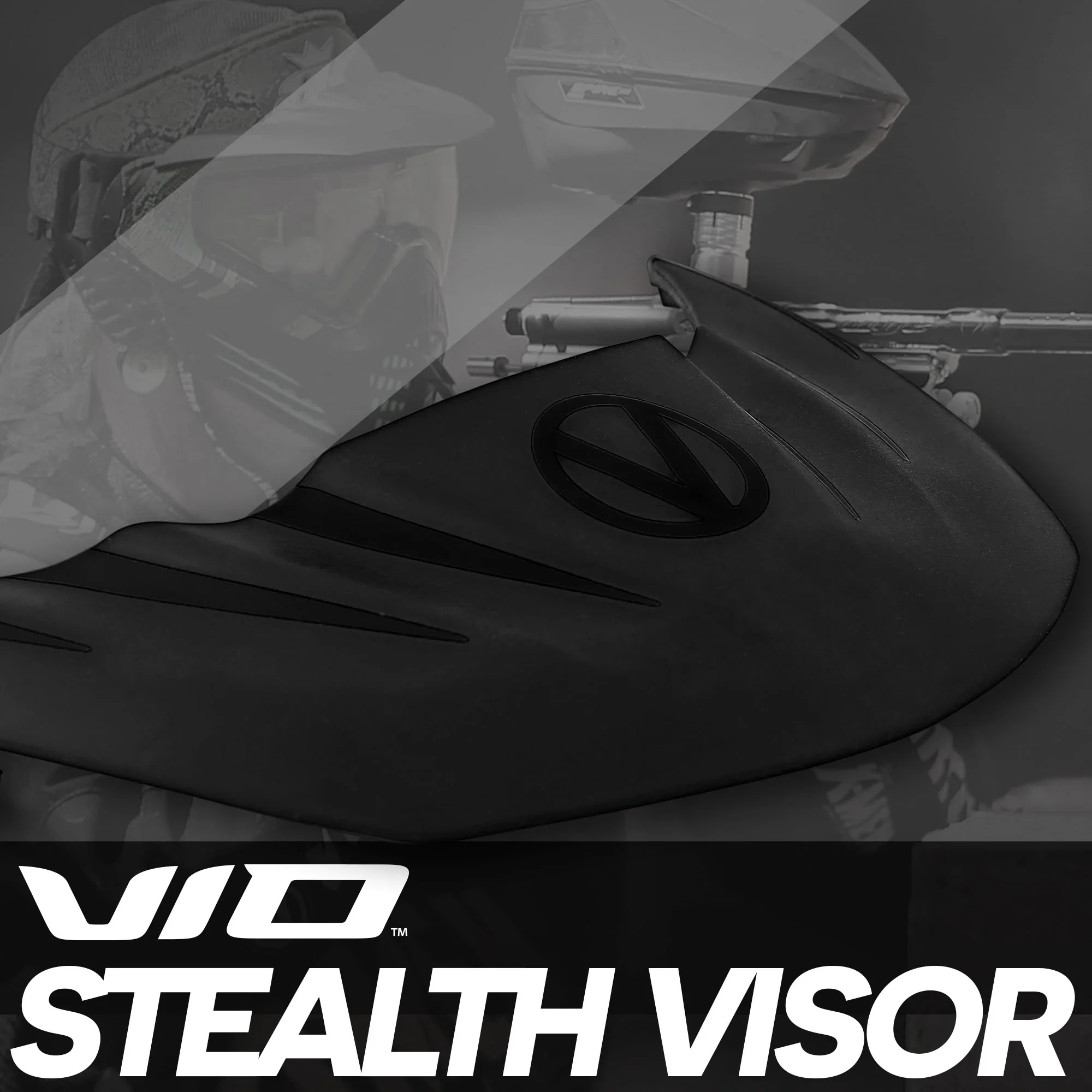 Virtue VIO Stealth Visor - Black/Black - Image 2