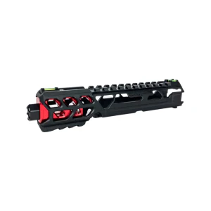 CTM AAP-01/C FUKU-2 CNC UPPER SET V2 - Short CUTOUT Version BLACK/RED