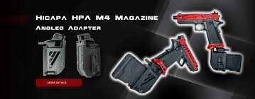 CTM Hicapa HPA M4 Magazine Angled Adapter BLACK - Image 2