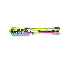 CTM TACAAP-01/C FUKU-2 CNC UPPER - SKELETON Electroplated Chameleon