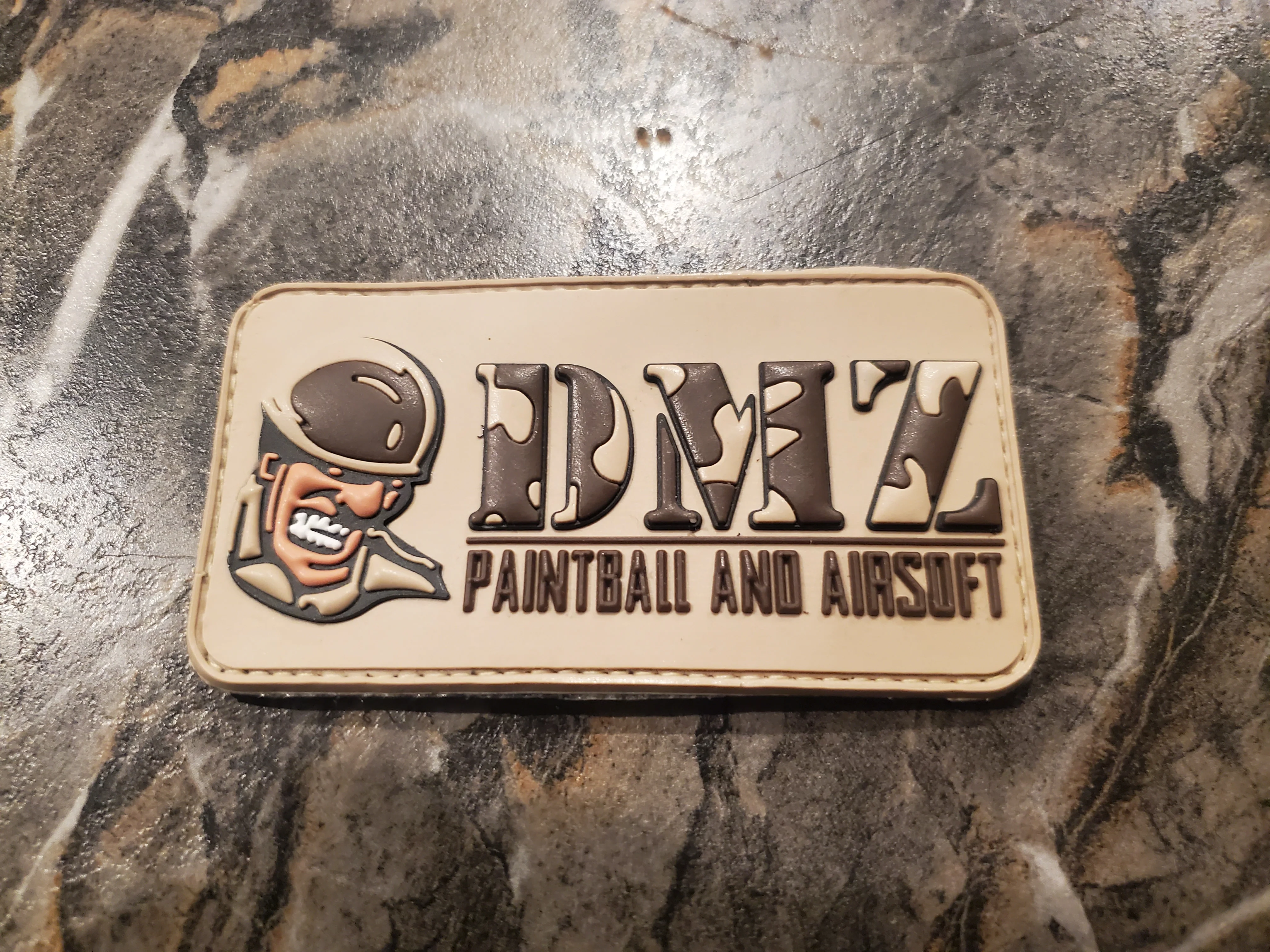 DMZ Paintball and Airsoft Patches Green / Black / Glow in Dark / Pink / Brown / Tan - Image 6