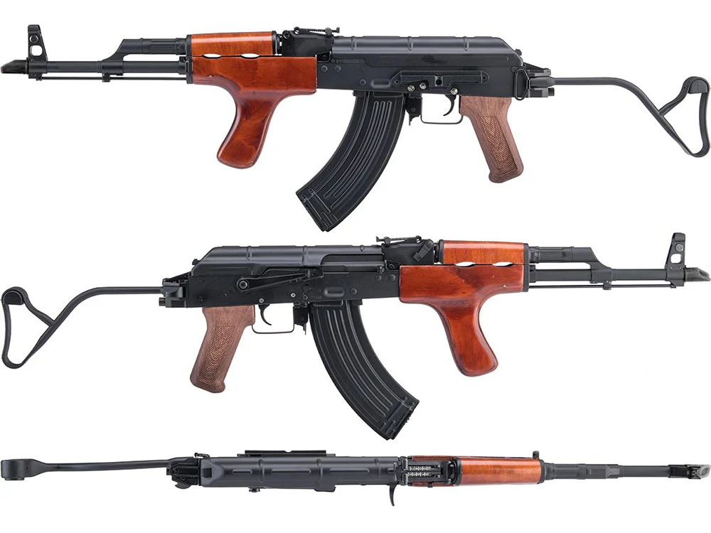 Double Bell RK-AKMS Real Wood Airsoft AEG Rifle