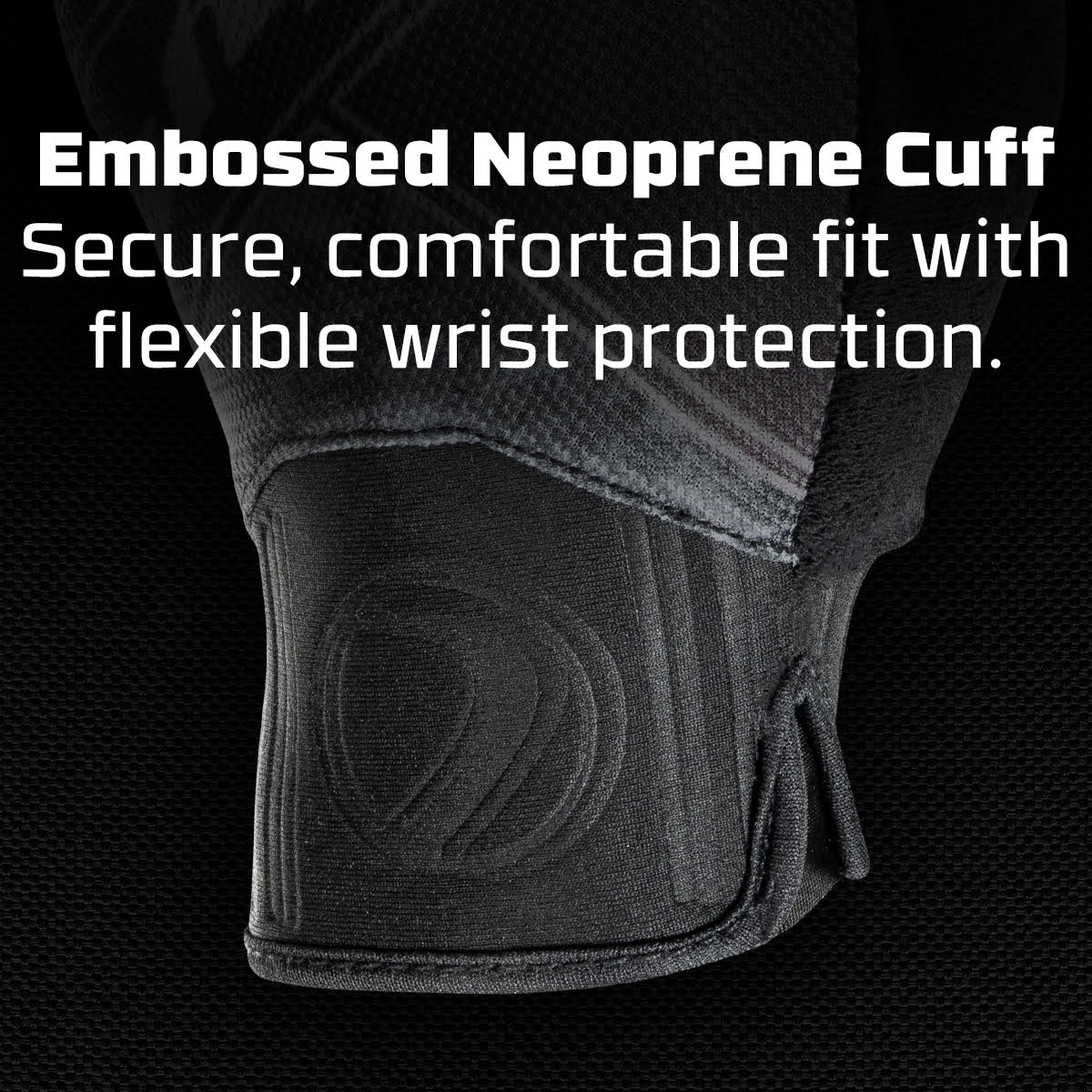 DYE FLX Forged  Blk/grey  Gloves - Image 4