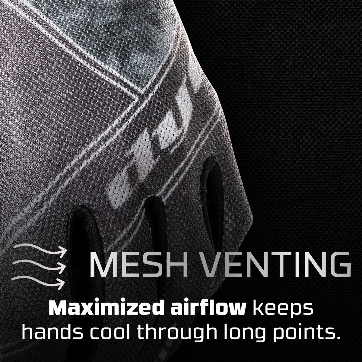 DYE FLX Forged  Blk/grey  Gloves - Image 7