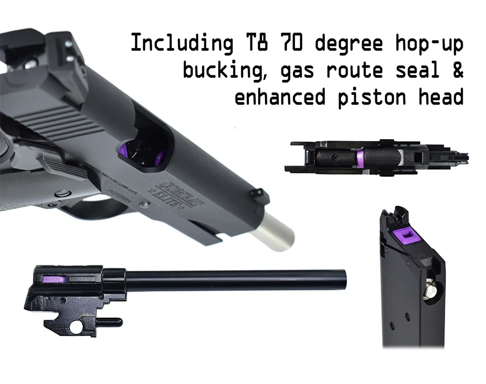 EMG Cybergun Colt 1911 "Combat Elite Commander" T8 Airsoft Pistol - Image 7