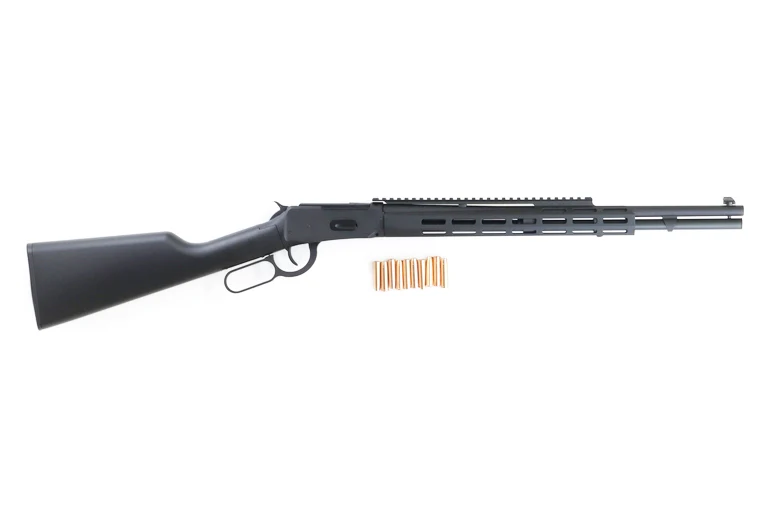Double Bell Winchester M1894 Lever Action CO2 Airsoft Rifle (M-LOK Tactical) - Image 3