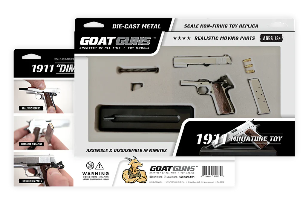 GoatGuns 1911 Model - Silver - Image 2
