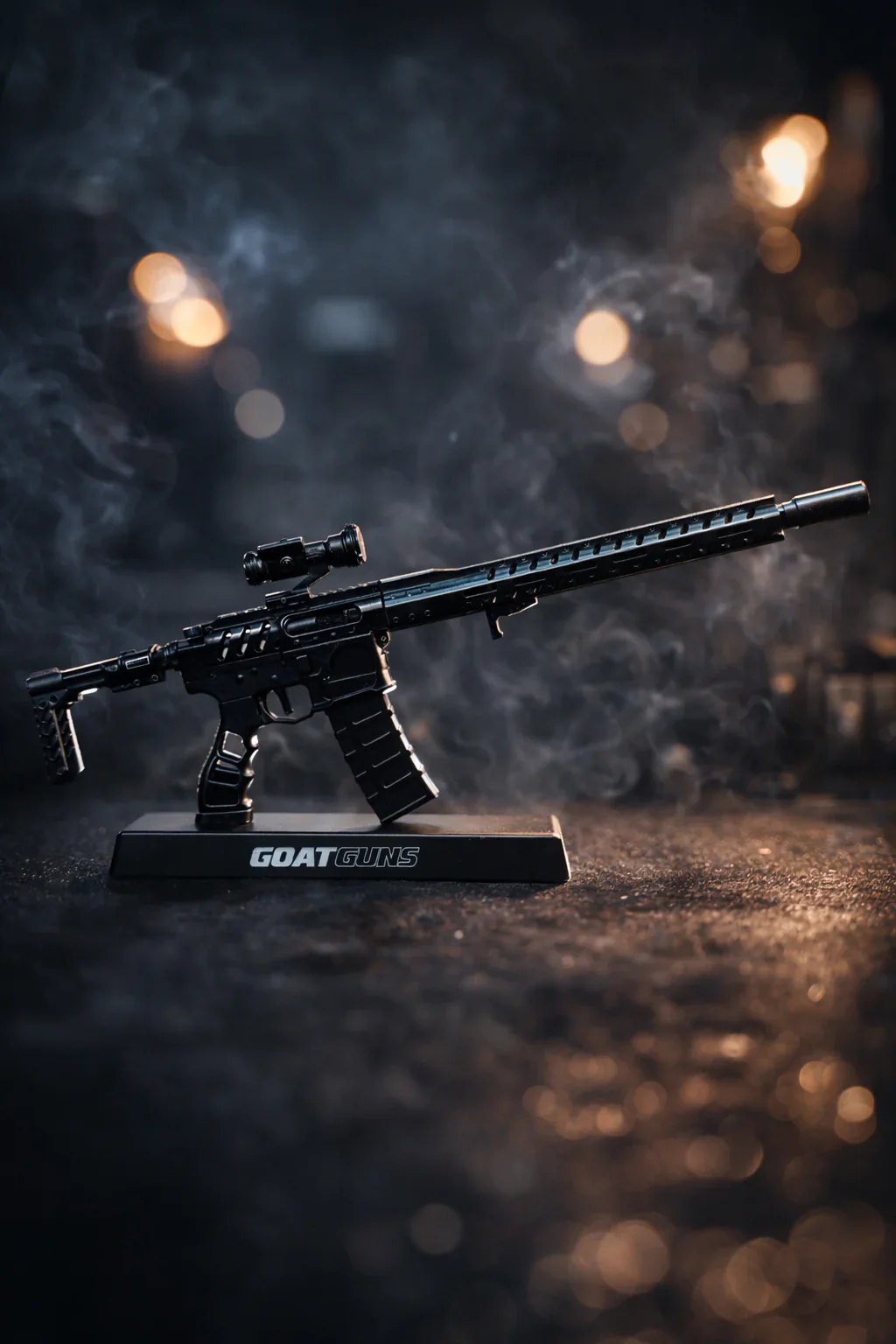 GoatGuns AR15 Skeleton Model Black - Image 2