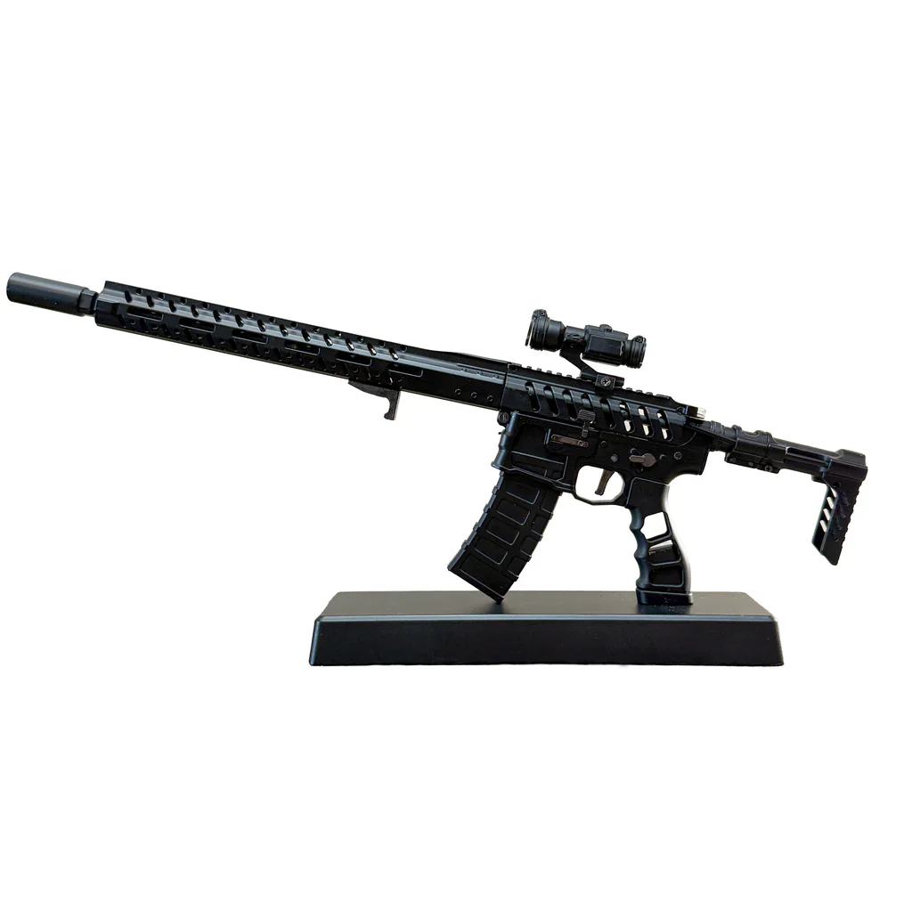 GoatGuns AR15 Skeleton Model Black - Image 4