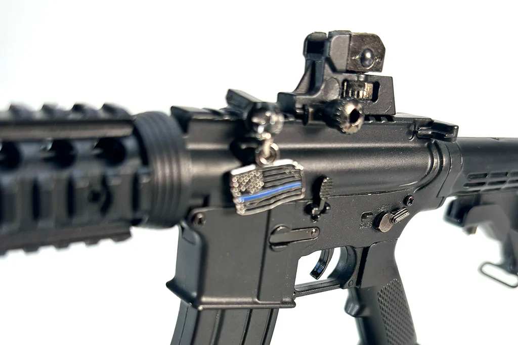 GoatGuns Blue Line Charm - Image 2