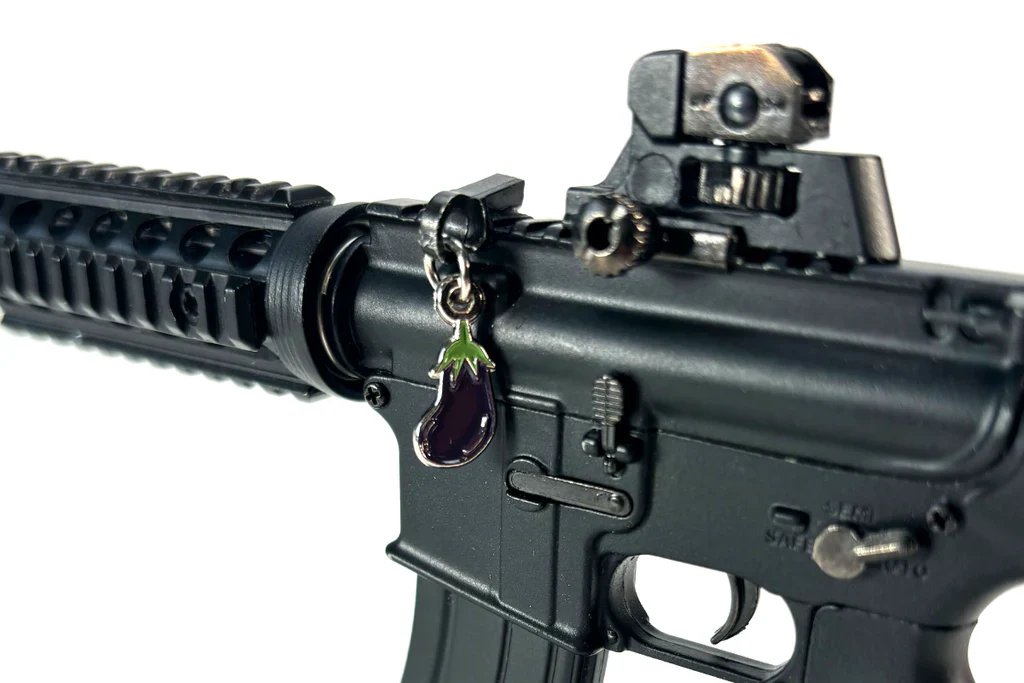 GoatGuns Eggplant Charm - Image 2