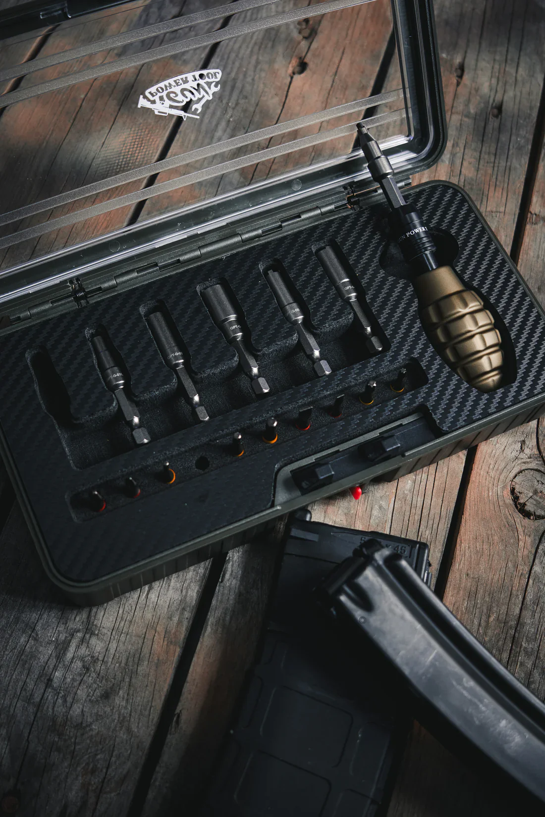 GUN POWER TOOL  17-Piece Grenade-Style Valve Tool Kit  -  OD - Image 2