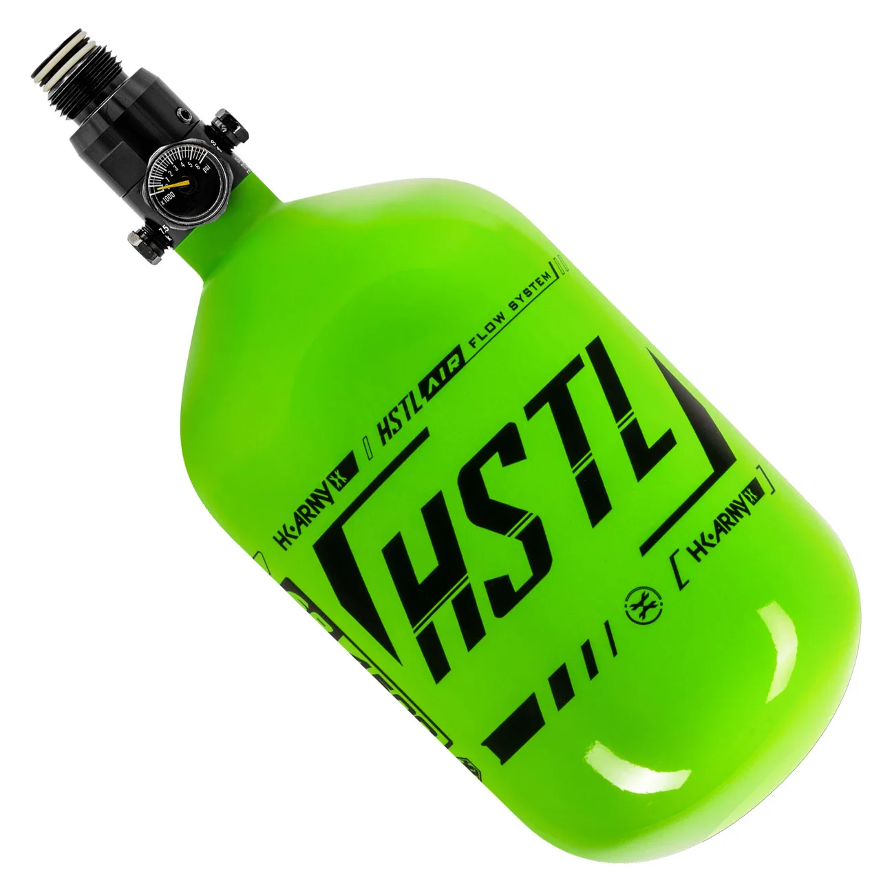 HK Army HSTL 68/4500 Carbon Fiber HPA Paintball Tank – Neon Green/Black