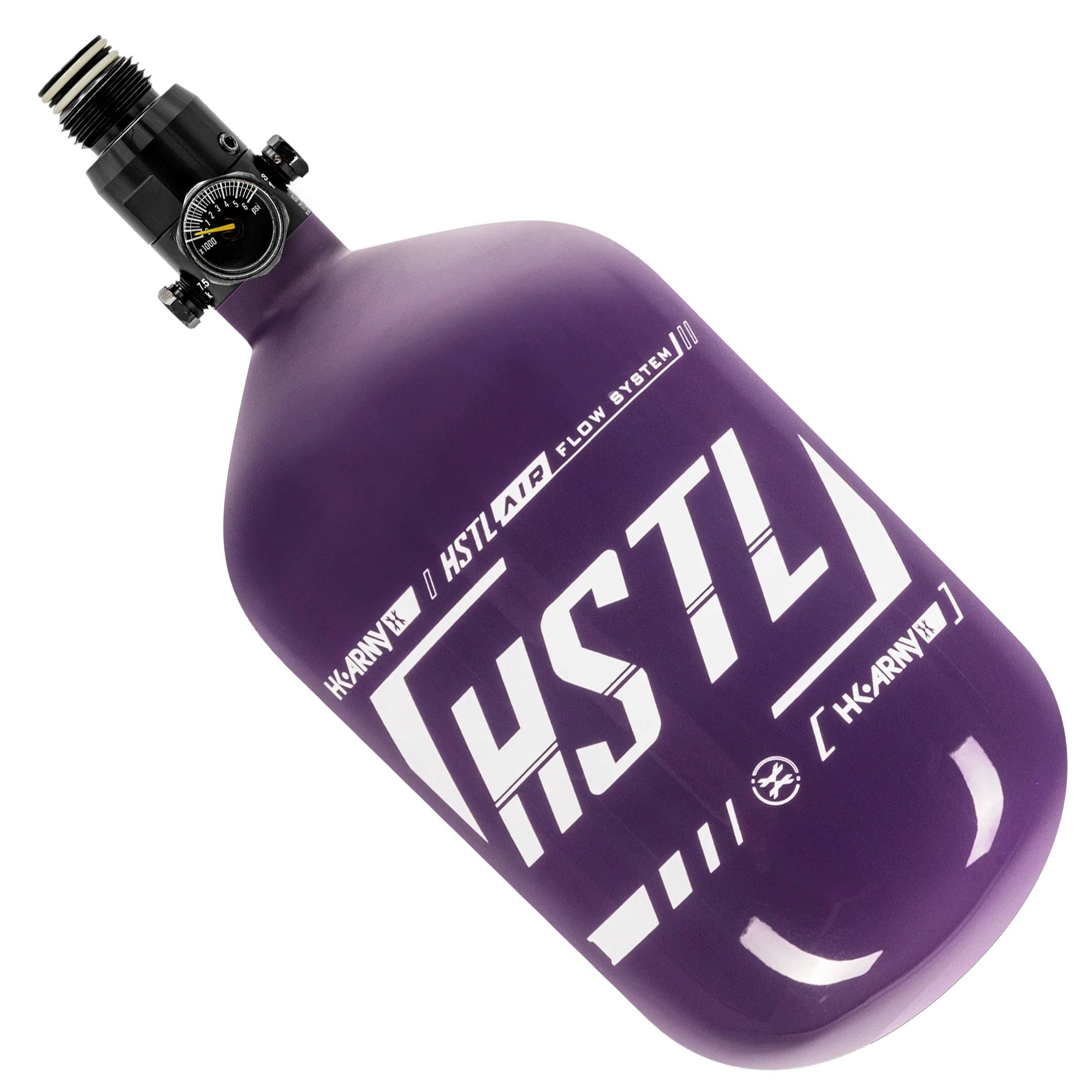 HK Army  HSTL - Carbon Fiber Tank - Standard Reg - 68ci / 4500psi - Purple/White