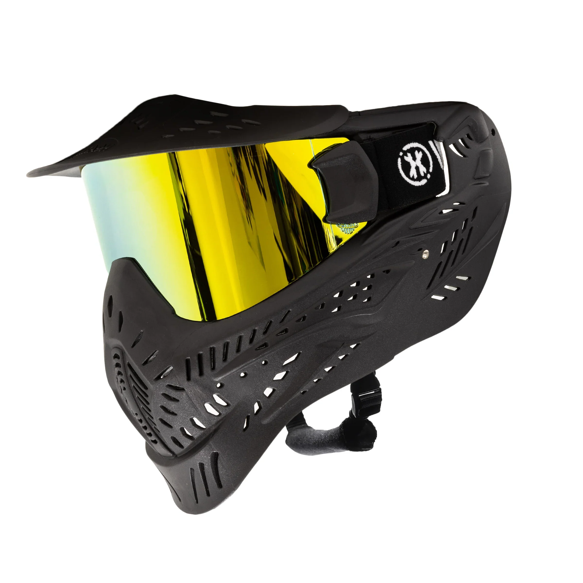 HK Army HSTL GOGGLE - BLACK W/ GOLD THERMAL LENS