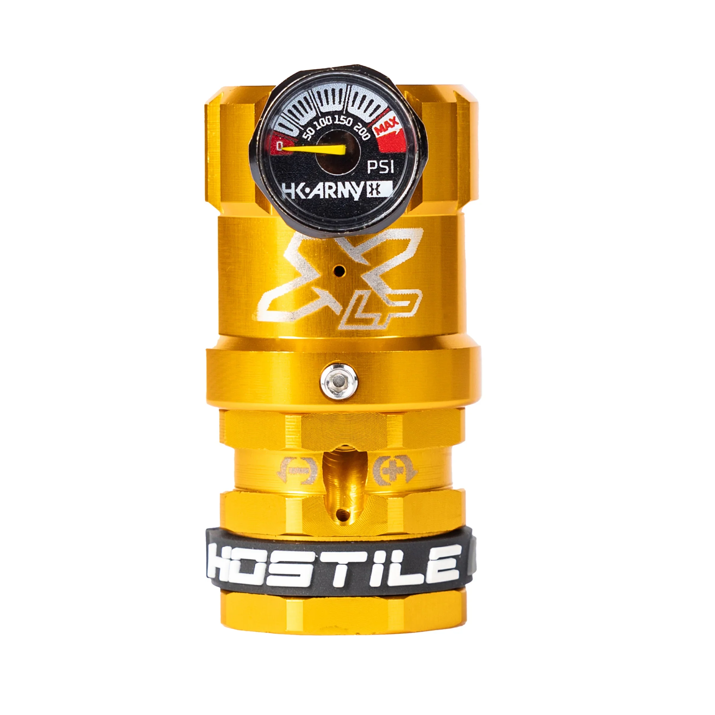 Hostile XLP Regulator - Side Port Quick-Disconnect      GOLD